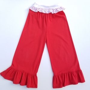 PERSNICKETY Boutique Belle Pants Red Size 6 Girls